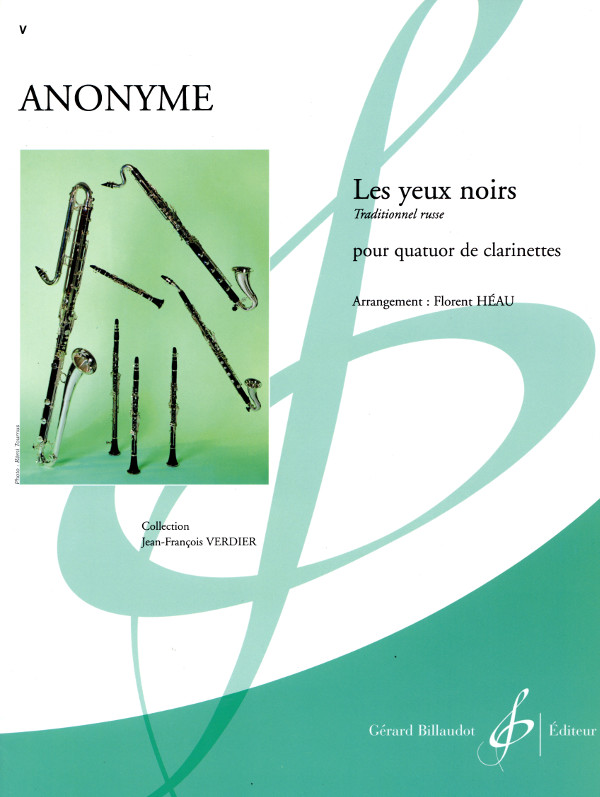 Anonymus (Heau) Les Yeux Noirs, Traditionnel Russe. Part/Sti. Notenfachgeschäft Stephan Zerluth