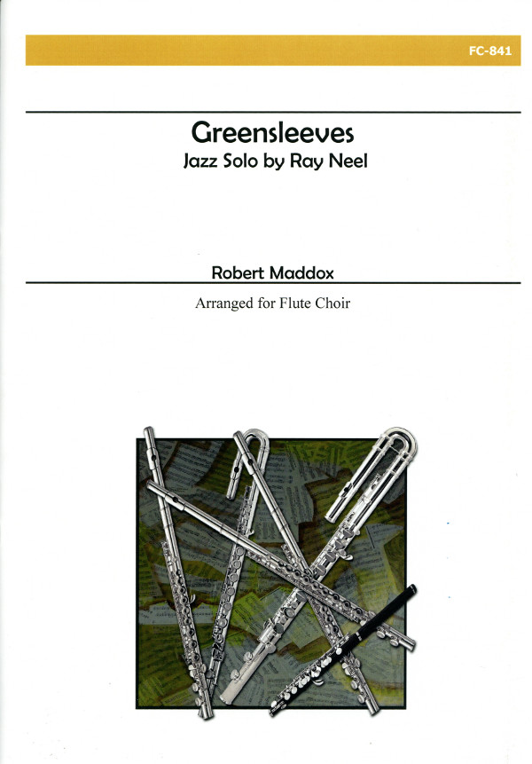 Anonymus (Neel/Maddox) Greensleeves, Jazz Flute Version. Part/Sti